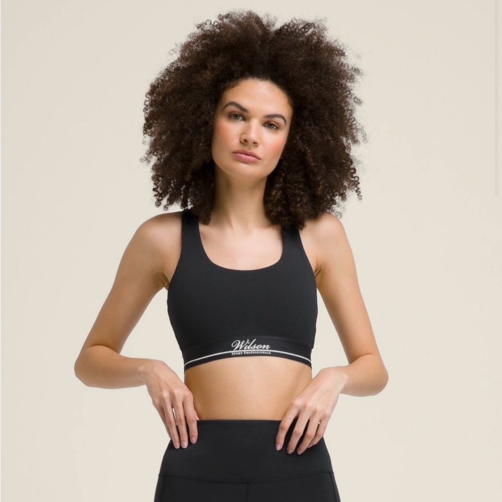 Wilson NWT Women's Black Sports Bra